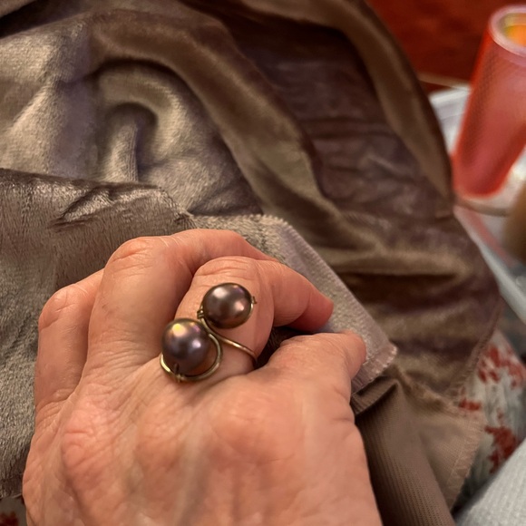 Beautiful full pearl ring - Picture 12 of 14